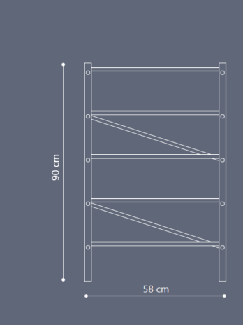 ANDAMIO SHELF TALL